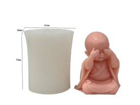 Molde silicona BUDA con ojos tapados 